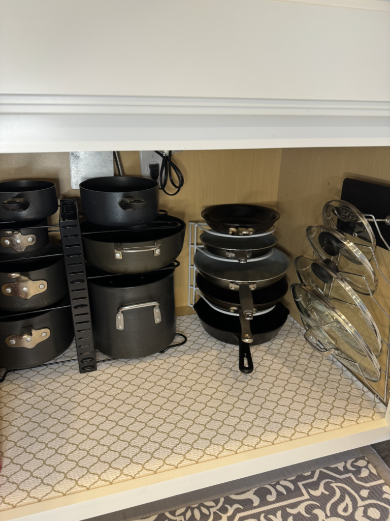 How To Organize Pots And Pans And Their Lids An Organized Season