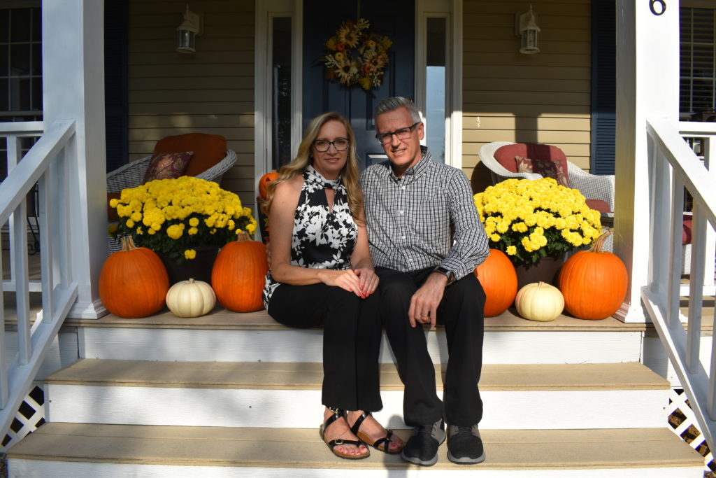 Donna and Rich Front Porch Fall Decor