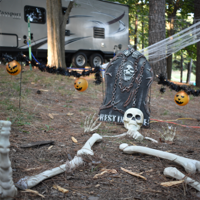 Enjoy Halloween Early And Go Camping