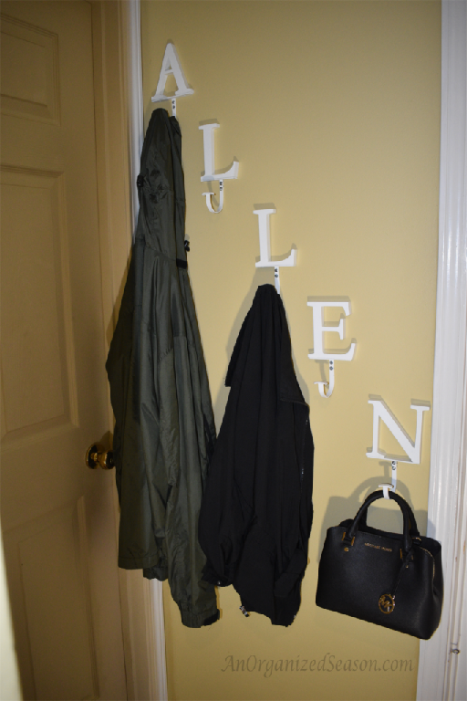 nice coat hangers for hanging coats after entering house from garage