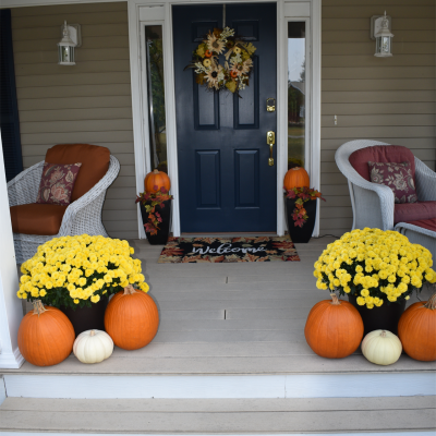 Decorate Your Front Porch for Fall