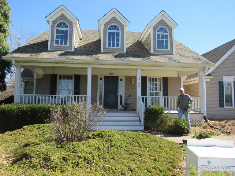 Organize outdoor landscaping