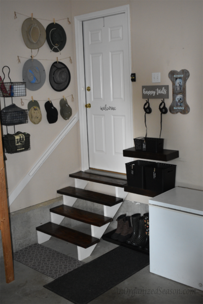 Garage Entry Way Reorganization