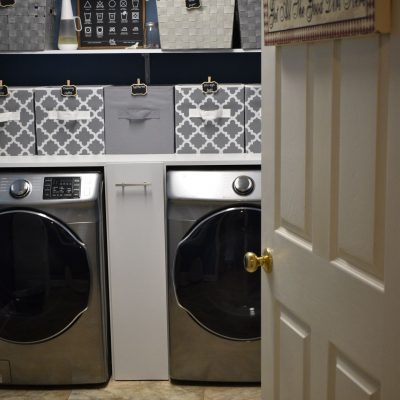 How to Have an Organized & Lovely Laundry Room