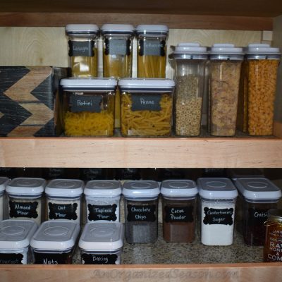 HOW TO ORGANIZE THE PANTRY