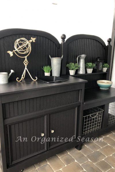 How to give new life to an old potting bench