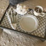 Beautiful Bed Tray Makeover