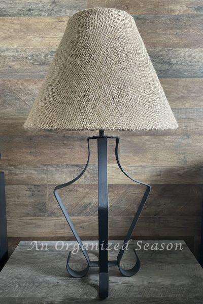 How to makeover an old lamp