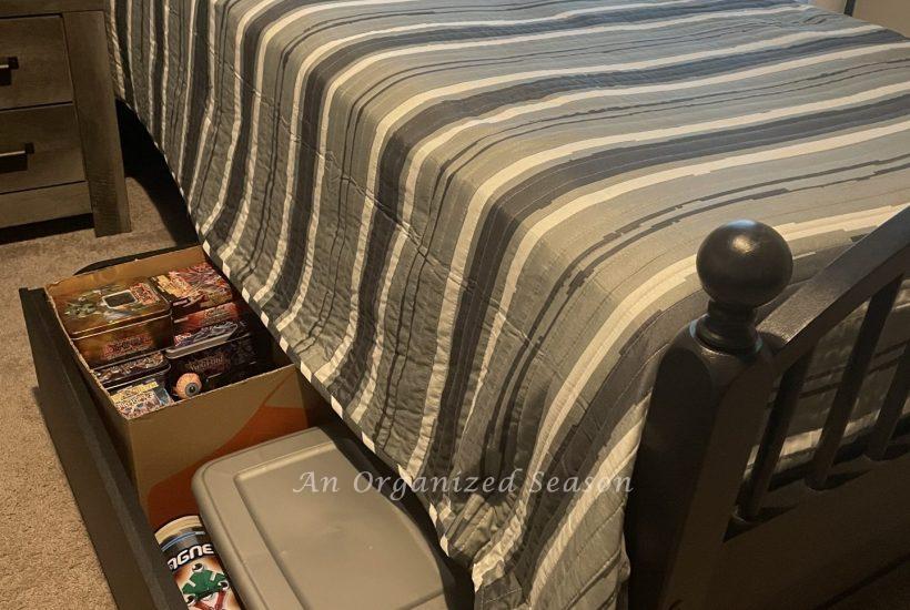 Organize bedroom and closet
