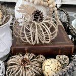 How to make two types of twine pumpkins