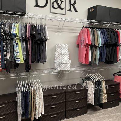 How to Organize a Master Closet on a Budget