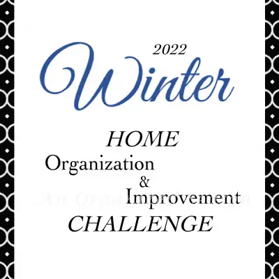 Home Organization and Improvement Challenge