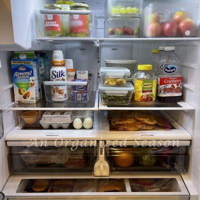 Easy Ideas to Organize A Refrigerator & Freezer