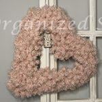 DIY Valentine's Heart Wreath