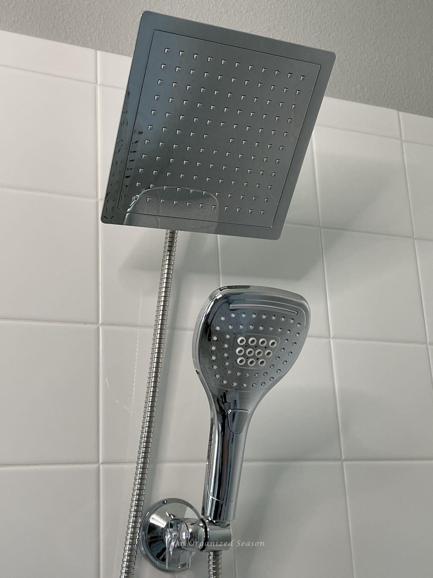 How to Install a New Shower Head - An Organized Season