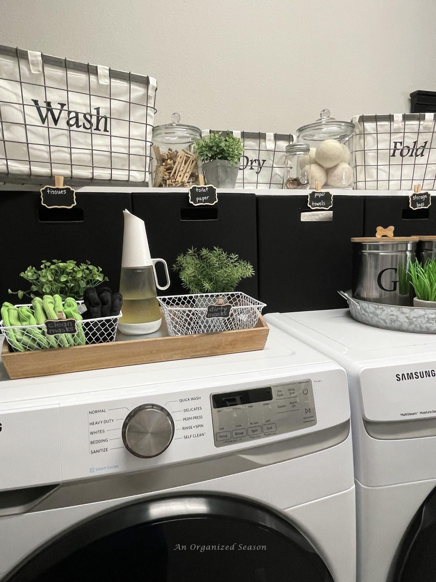 Practical Laundry Room Organization Ideas - An Organized Season