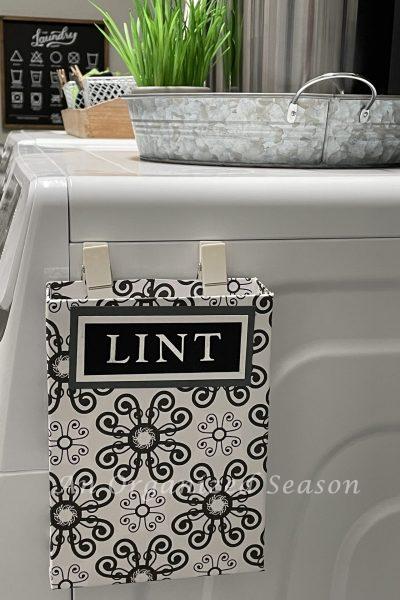 How to make a lint bin