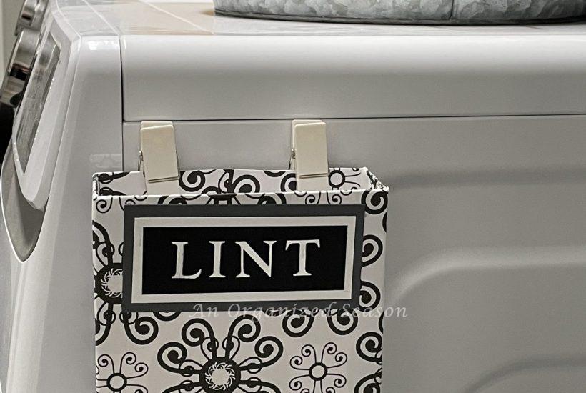 How to make a lint bin