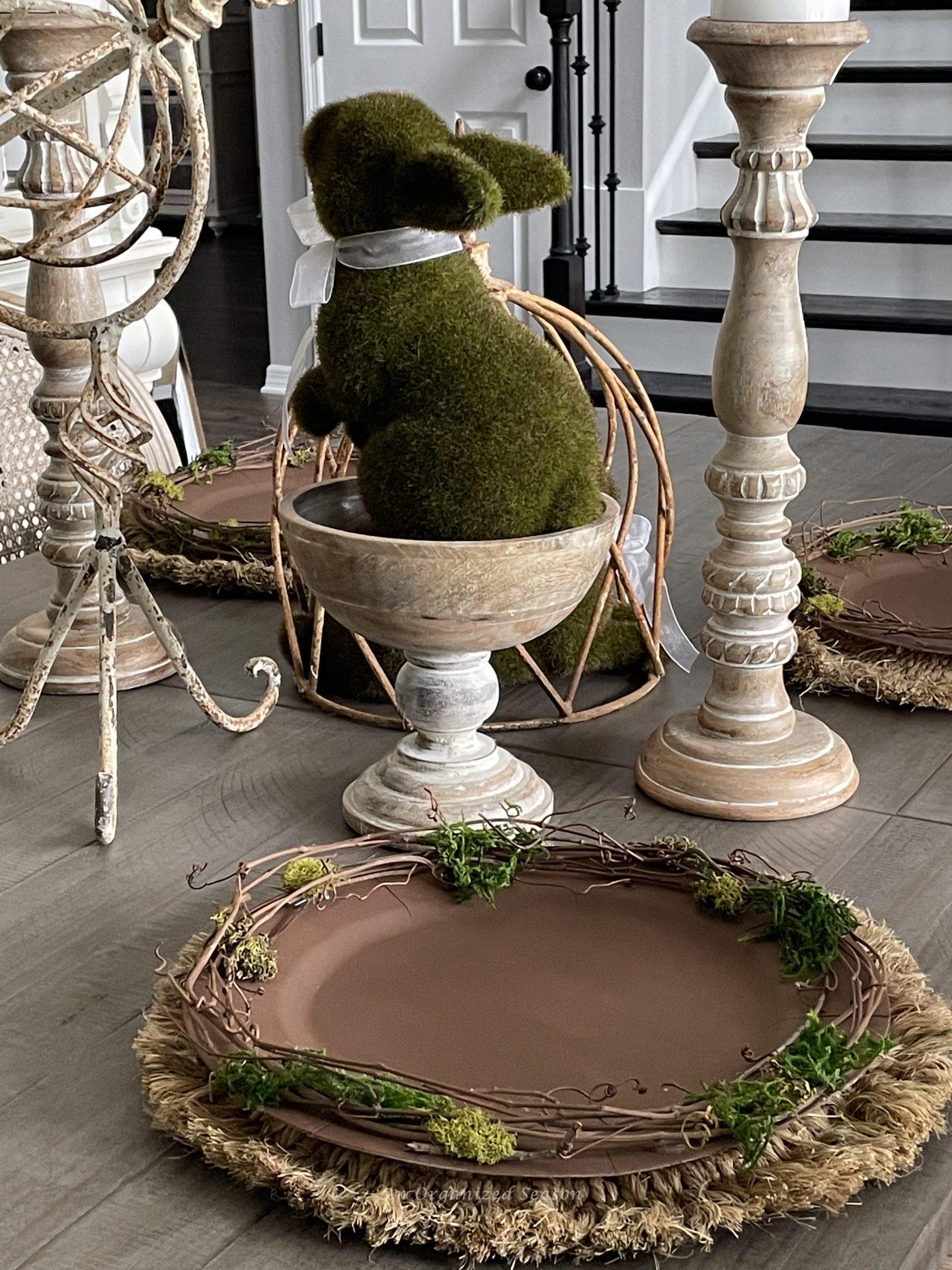 How to Create a Nature Inspired Easter Tablescape - An Organized Season
