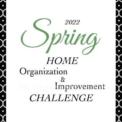 Spring Home Organization & Improvement Challenge