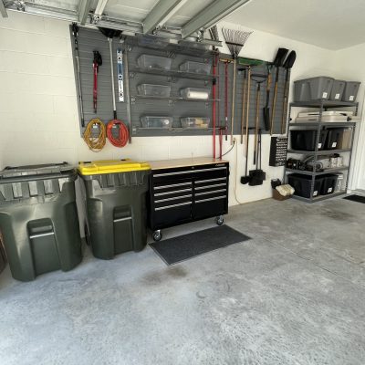 Easy Way to Organize Your Garage Into Zones