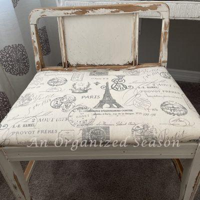 The Easy Way to Reupholster Seats and Stools