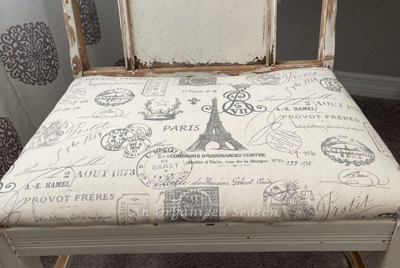 Reupholster seats and stools