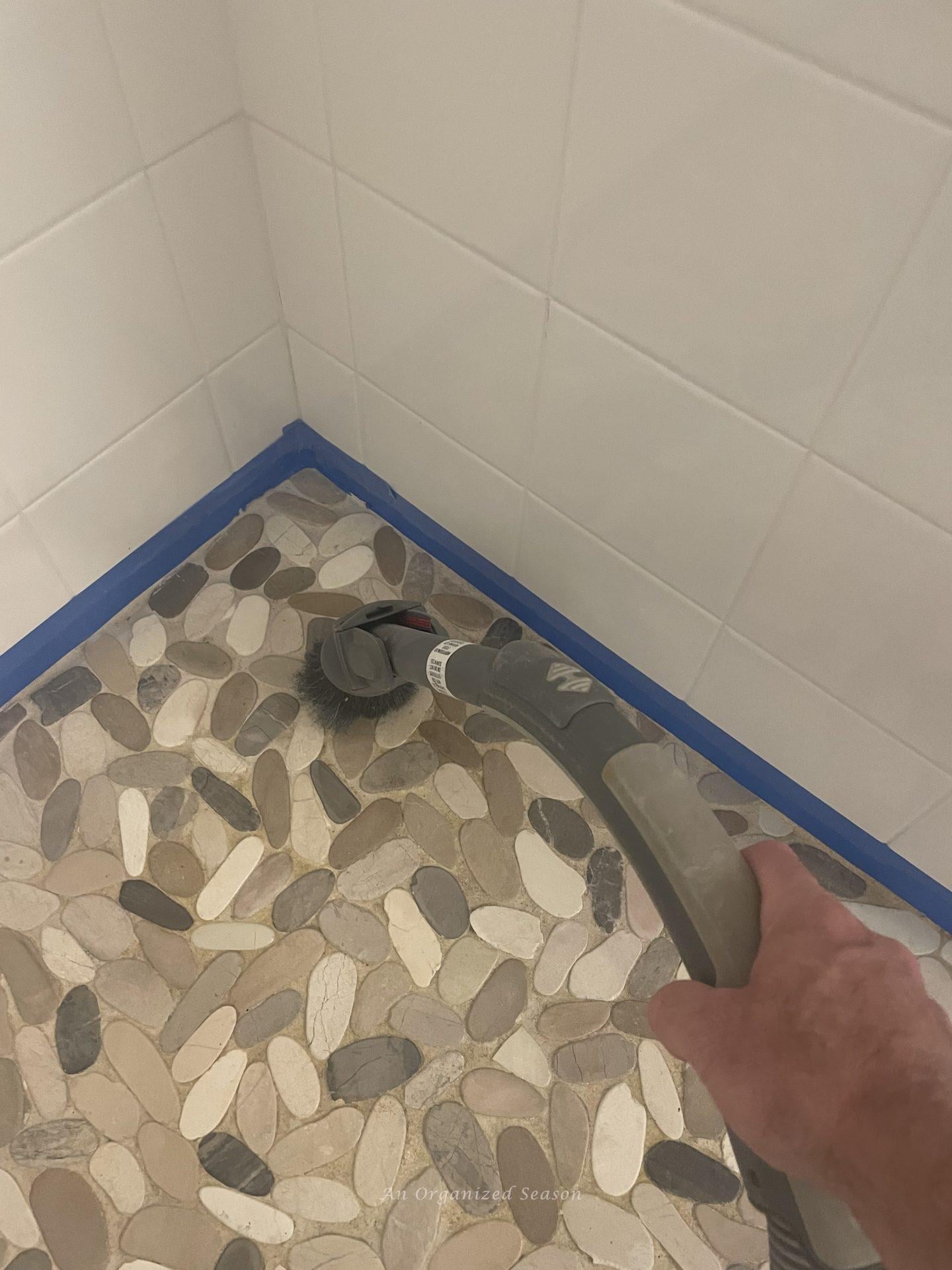 Tricks to Tile Over Existing Tile in a Shower - An Organized Season