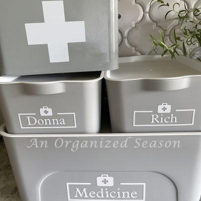 The Best Way to Organize Medicine in Your Home