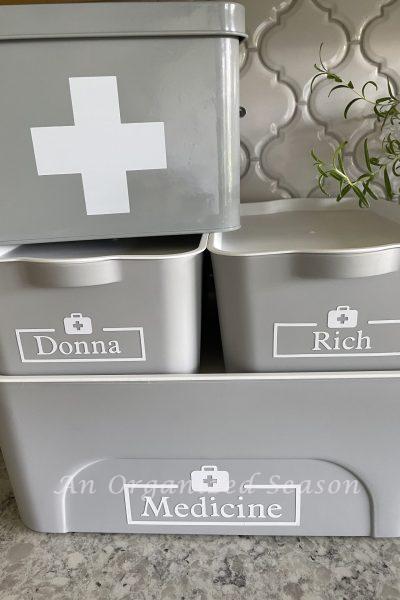 How to Organize Medicine in Your Home