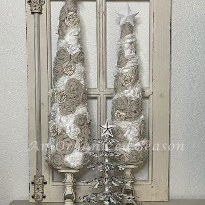 Beautiful Vintage Cone Christmas Tree DIY