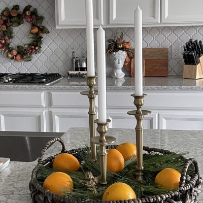 Simple and Pretty Kitchen Decor for Christmas