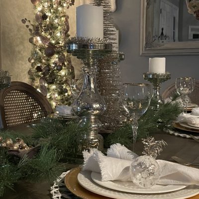 A Nighttime Christmas Home Tour