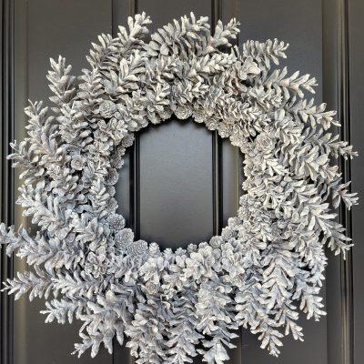 How to Make a Pinecone Wreath for Winter