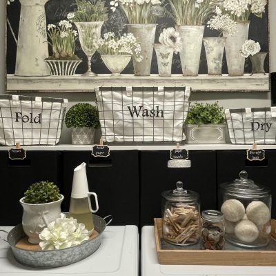 Tips to Create a Beautiful & Organized Laundry Room