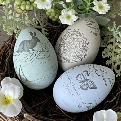 Learn to Paint & Stamp Unique Easter Eggs