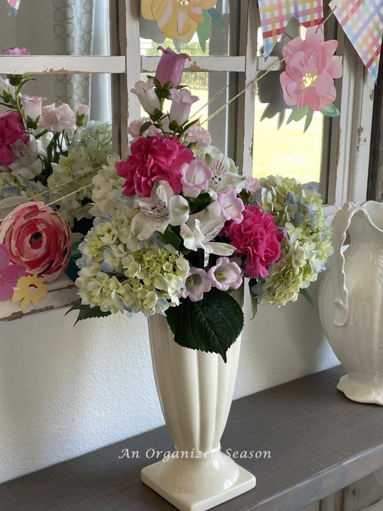 Floral arrangement.