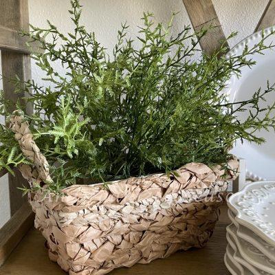 Upcycle Packing Paper to Make a Free Basket