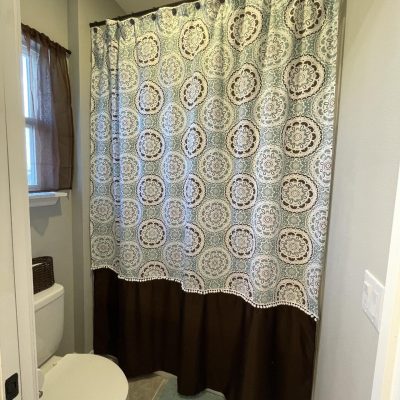 How to Make a Shower Curtain Longer