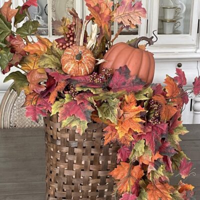 Super Simple 5 Minute Fall Wreath For Your Front Door