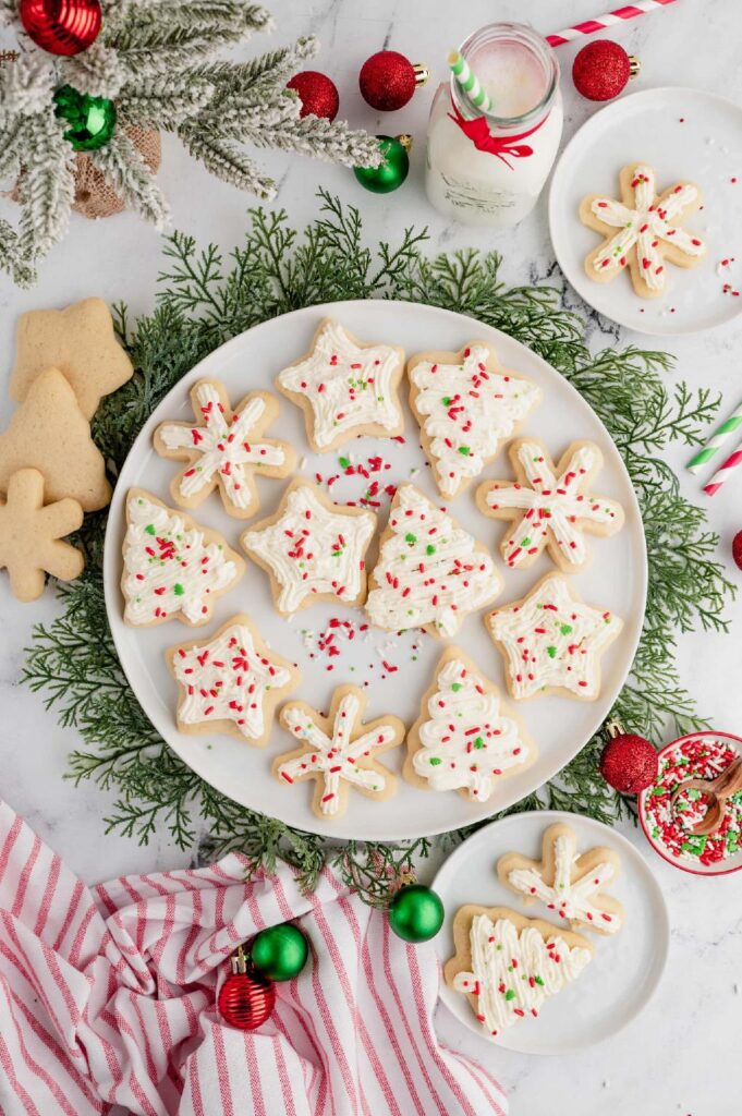 Cut out sugar cookies