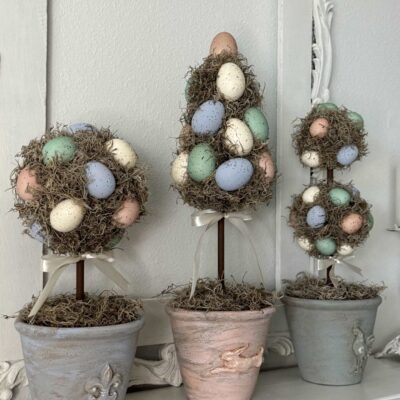 3 Amazing Easter Egg Topiary Ideas Perfect for Spring