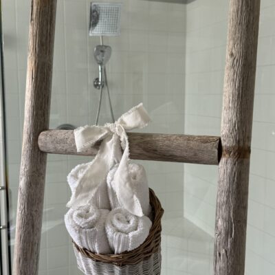 Build a Simple DIY Towel Ladder for Your Bathroom