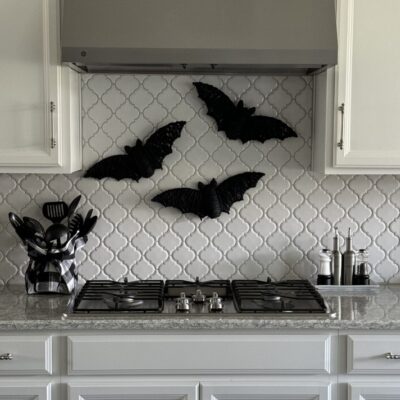 DIY Halloween Bat: From Dollar Tree to Pottery Barn