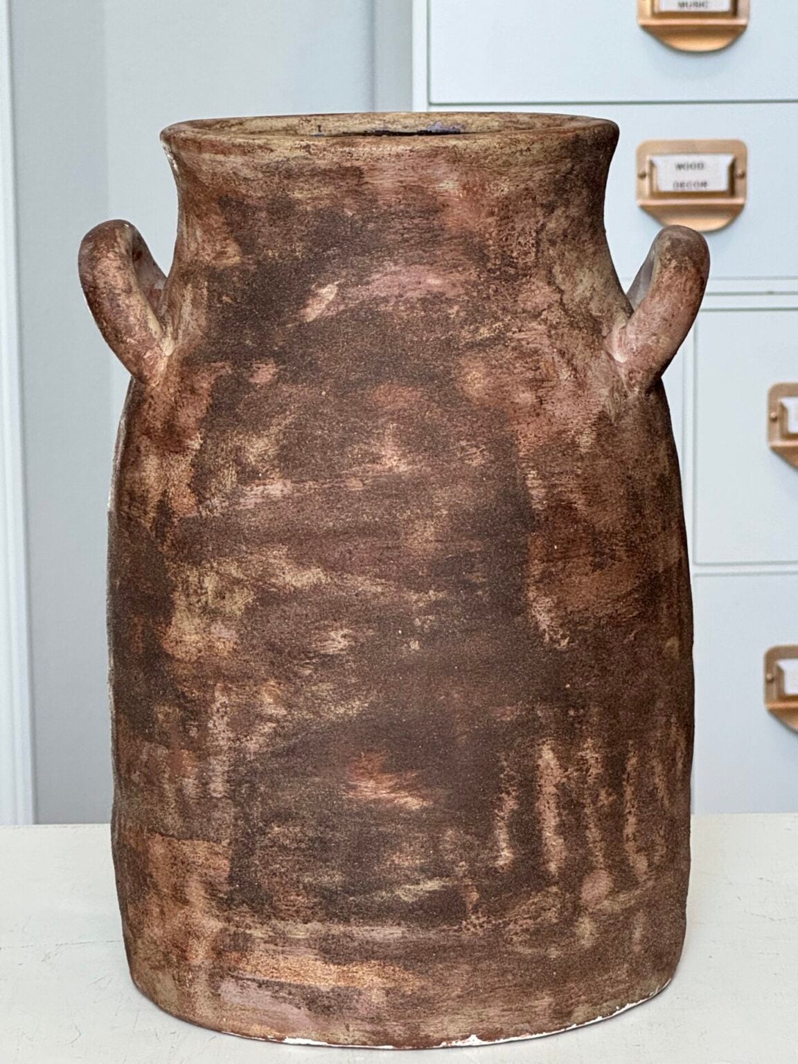 Easy Way to Upcycle An Outdated Thrift Store Vase - An Organized Season