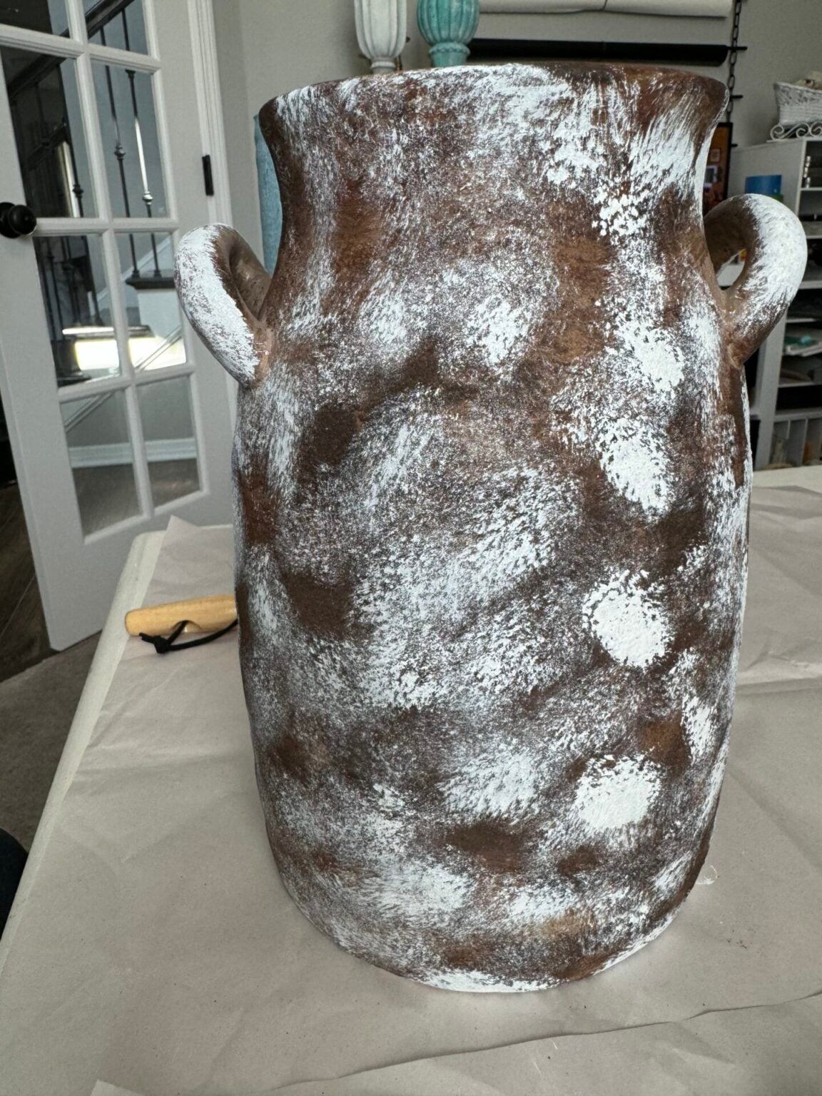 Easy Way to Upcycle An Outdated Thrift Store Vase - An Organized Season
