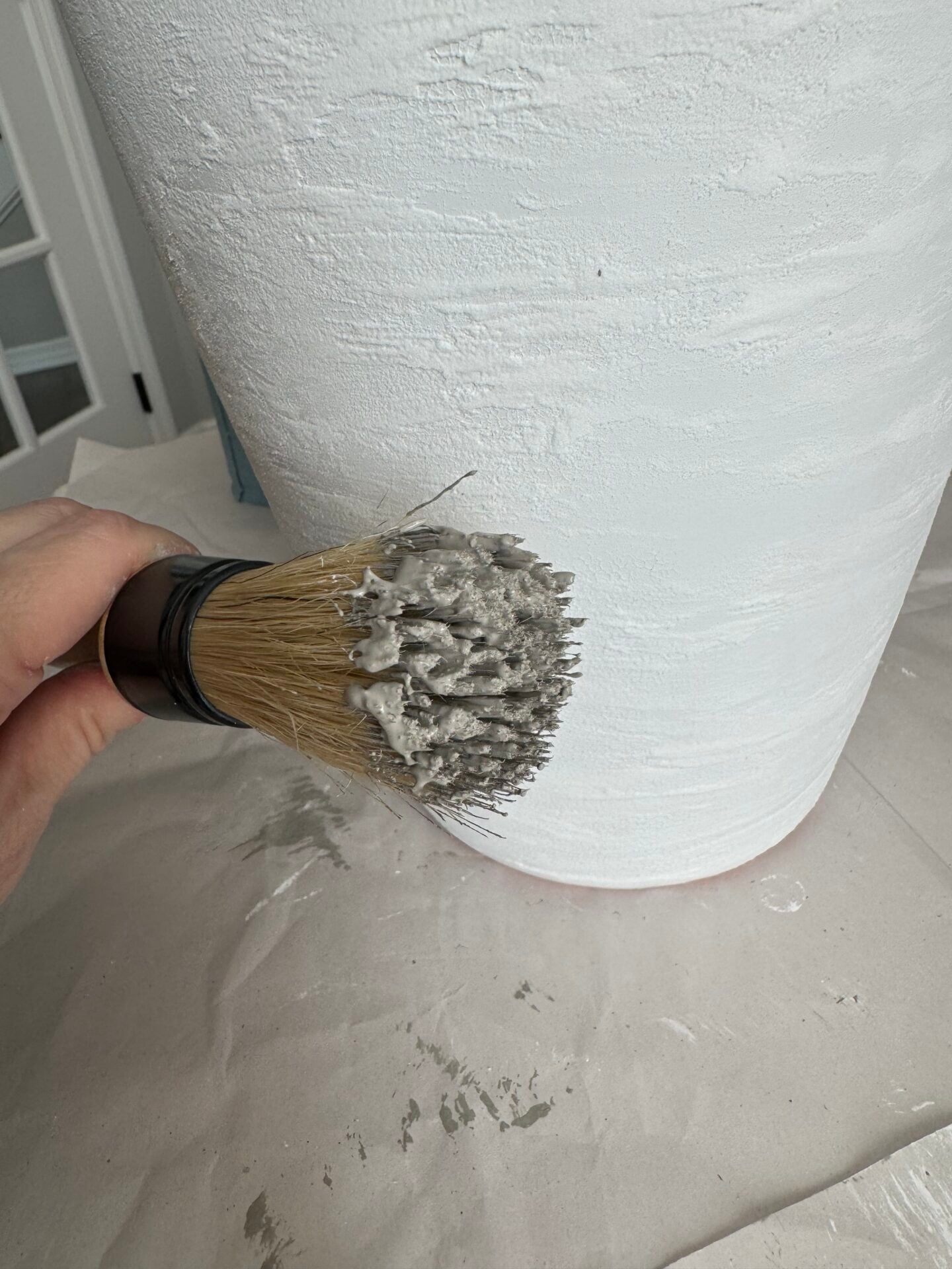 Easy Way to Upcycle An Outdated Thrift Store Vase - An Organized Season