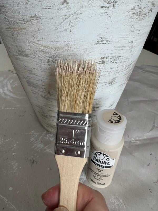 Easy Way to Upcycle An Outdated Thrift Store Vase - An Organized Season