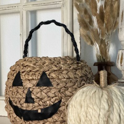 How to Make the Cutest Pumpkin Basket Ever