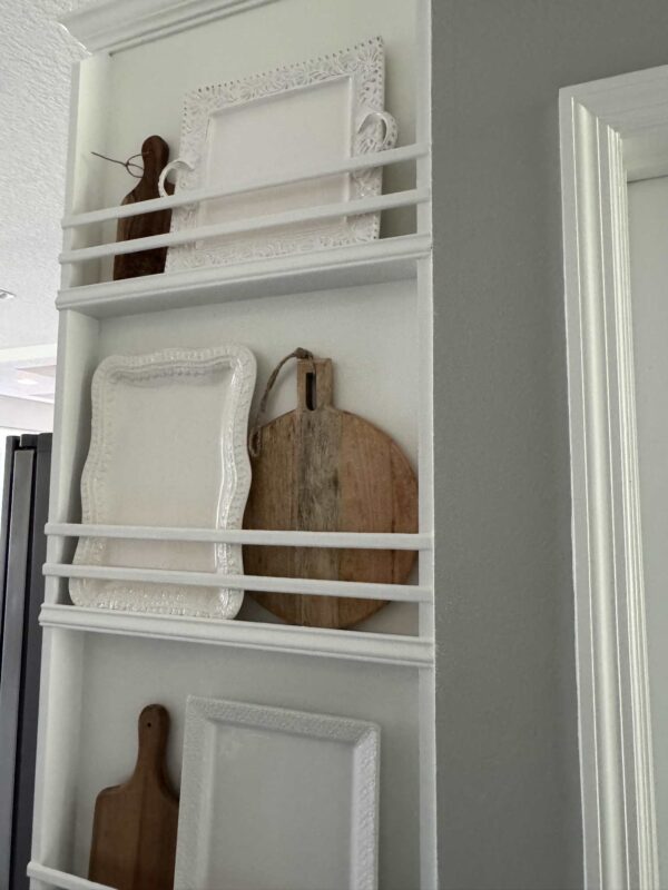 How to Make a DIY Plate Rack For a Kitchen - An Organized Season